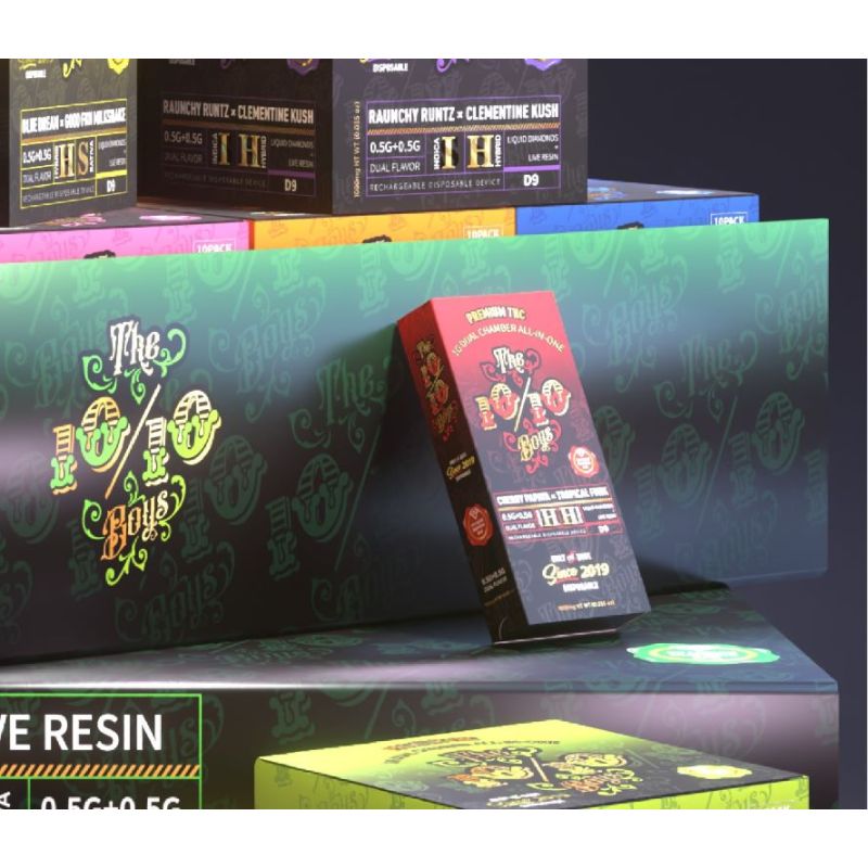 The 1010 Boys 1g Dual Chamber Disposable Vape Pen